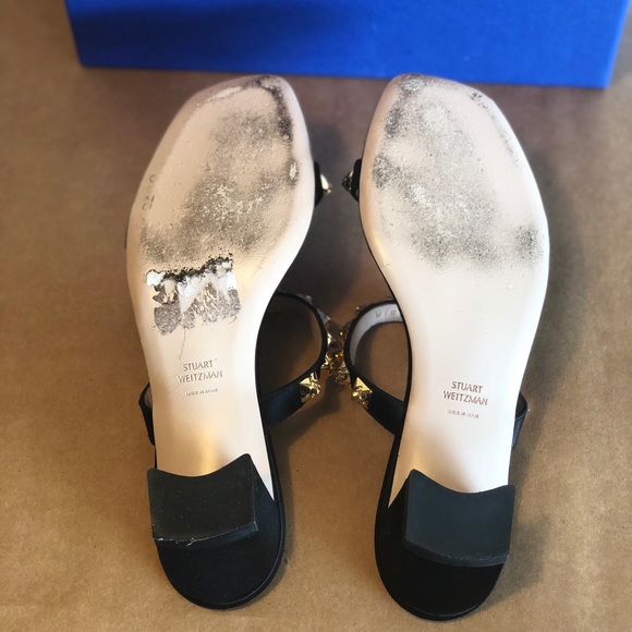 Stuart Weitzman Studded Sandals - Picture 6 of 7